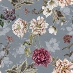 Flowers Grey 390416/005